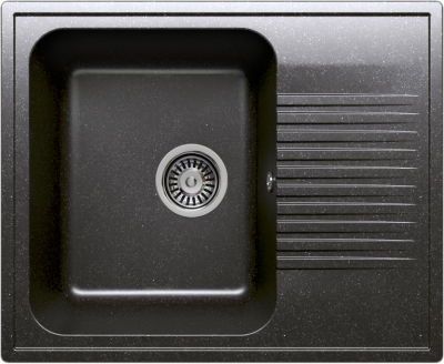 Мойка KOMFORT 1B LR W 610*500 BLACK
