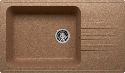 Мойка ZELLE 1B LR W 850*500 BROWN