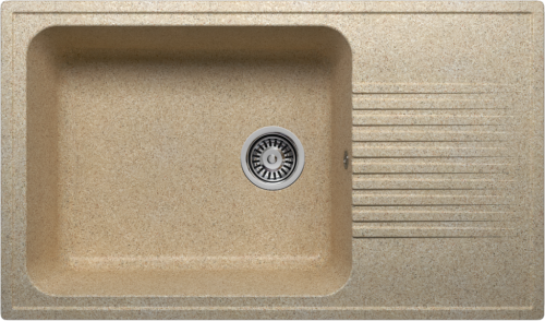 Мойка ZELLE 1B LR W 850*500 SAND