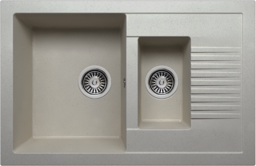 Мойка RAUM 2B LR W 770*500 GRAY