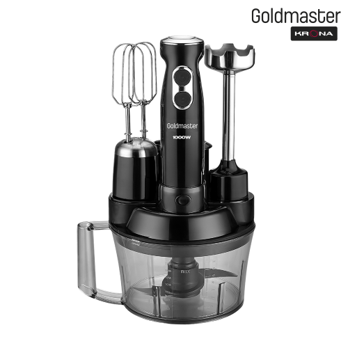 Стационарный блендер Goldmaster Elena Max Black 5-in-1