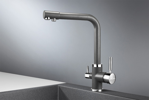 Смеситель KRONA BRUNNEN H315 1 GRAPHITE