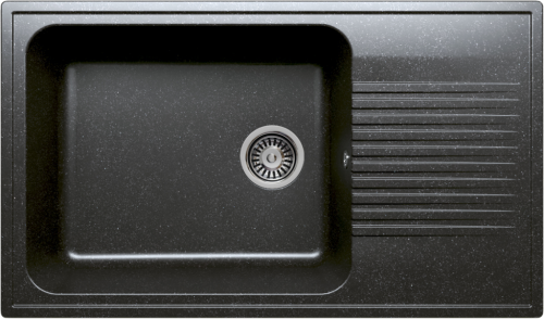 Мойка ZELLE 1B LR W 850*500 BLACK