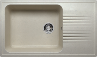 Мойка ZELLE 1B LR W 850*500 GRAY