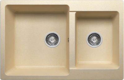 Мойка VORTEIL 2B LR 770*500 CREAM