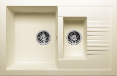 Мойка RAUM 2B LR W 770*500 PEARL