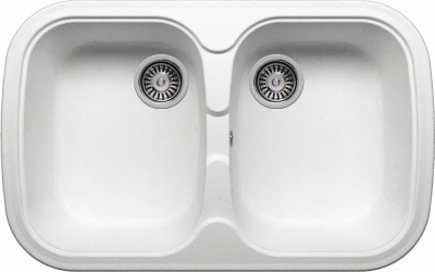 Мойка BRILLE 2B 800*500 WHITE