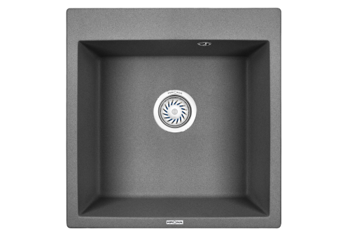 Мойка KRONA QUADRAT W510-520 1 GRAPHITE