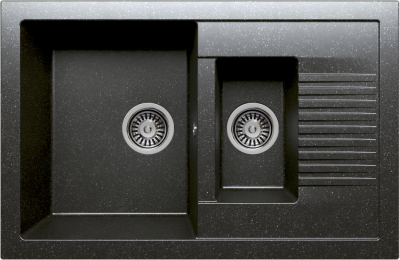 Мойка RAUM 2B LR W 770*500 BLACK