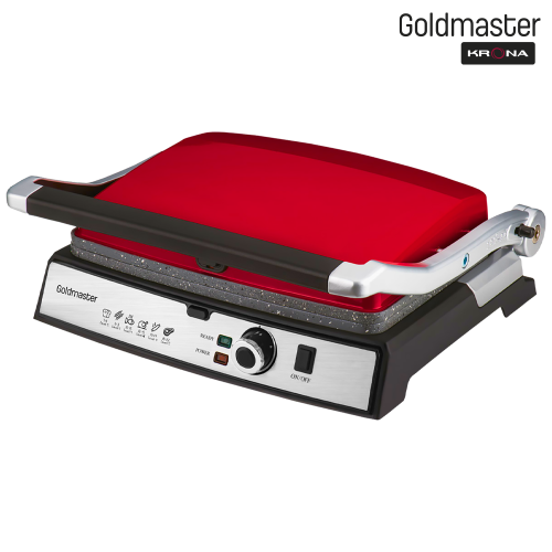Контактный гриль Goldmaster Tostmix Red 2-in-1