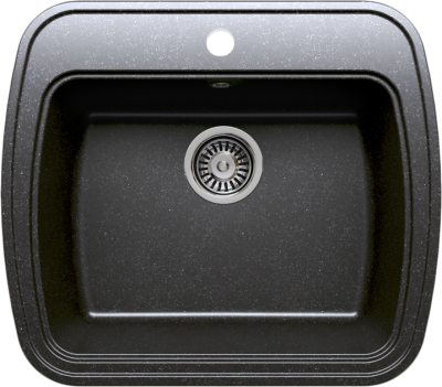 Мойка MAGNET 1B 570*500 BLACK