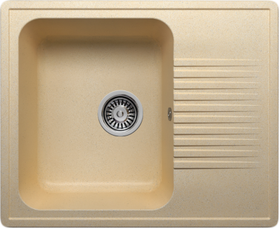 Мойка KOMFORT 1B LR W 610*500 CREAM