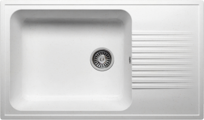 Мойка ZELLE 1B LR W 850*500 WHITE