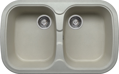 Мойка BRILLE 2B 800*500 GRAY