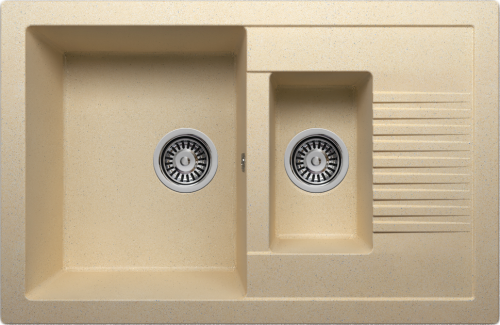 Мойка RAUM 2B LR W 770*500 CREAM