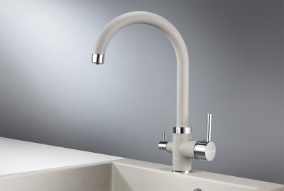 Смеситель KRONA BRUNNEN H270 1 GRAY