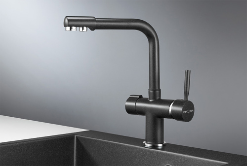 Смеситель KRONA BRUNNEN H290 1 BLACK