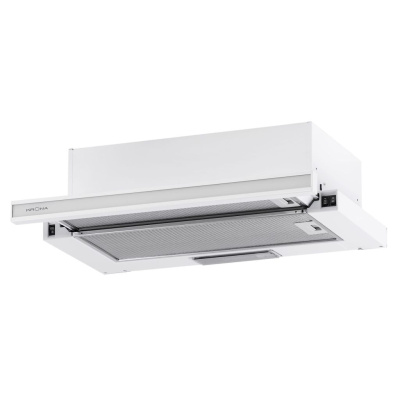 Вытяжка телескопическая KRONA KAMILLA 600 GLASS WHITE