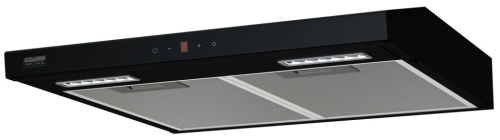 Плоская вытяжка NIKA 1M 600 black sensor