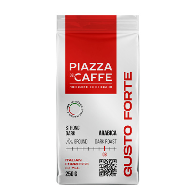 Кофе молотый Piazza del Caffe, 250 гр