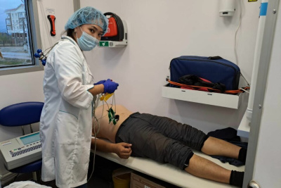 В Намском районе врачи запланировали 95 выездов на передвижном медкомплексе / ЯСИА   