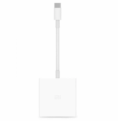 Адаптер Xiaomi Type-C - USB/HDMI (MZJQCH2TM) (белый)