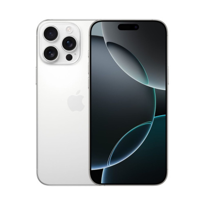 Смартфон Apple iPhone 16 Pro Max 256Gb (White Titanium) (eSIM)
