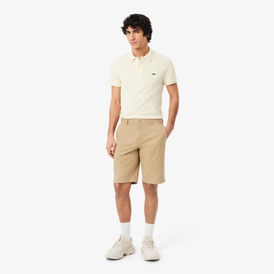 Мужские шорты-чиносы Lacoste из эластичной саржи