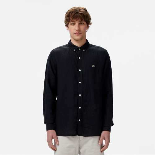 Мужская льняная рубашка Lacoste