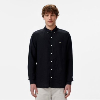 Мужская льняная рубашка Lacoste