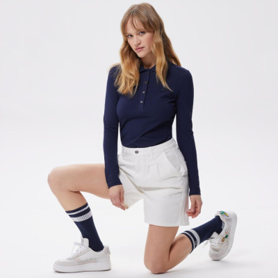 Женские шорты Lacoste свободного кроя