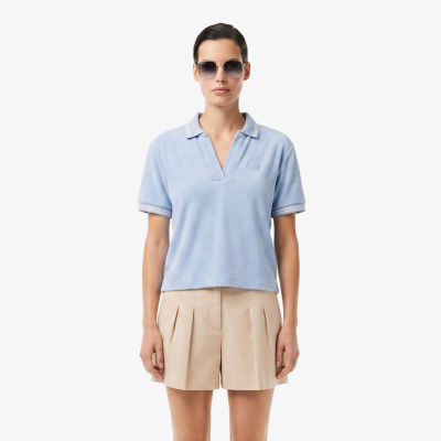 Женское поло Lacoste