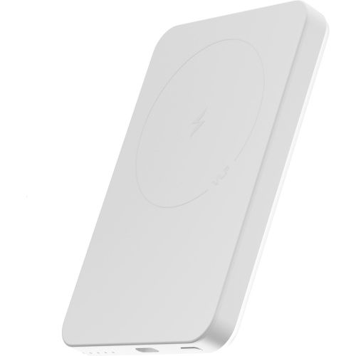 Портативное зарядное устройство VLP LITE Power Snap Qi / MagSafe 5000 мАч Белое