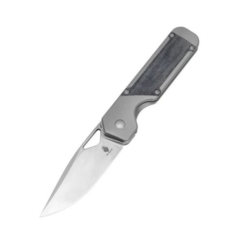 Складной нож Kizer Militaw, сталь S35VN, рукоять титан/микарта