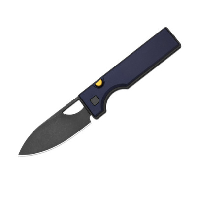 Складной нож Kizer Little Ringbo, сталь AEB-L, рукоять алюминий, синий