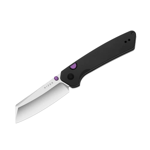 Складной нож Kizer Madrac, сталь S45VN, рукоять Black Aluminum