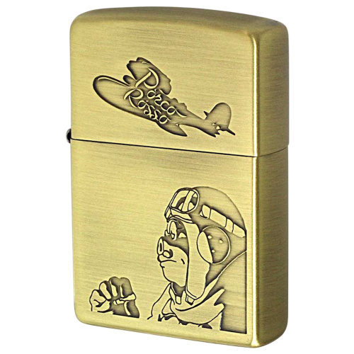 Зажигалка коллекционная Zippo NZ-05 Porco Rosso, серия Ghibli