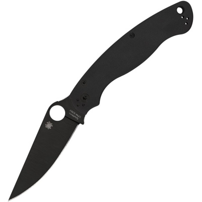 Складной нож Spyderco Military 2, сталь CPM S30V, рукоять G10, черный
