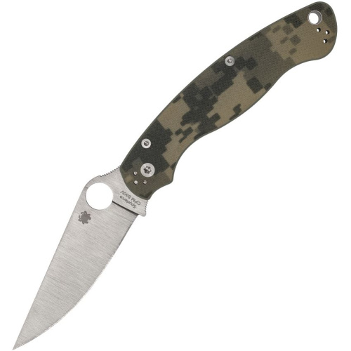 Складной нож Spyderco Military 2, сталь CPM-S30V, рукоять G10, камуфляж