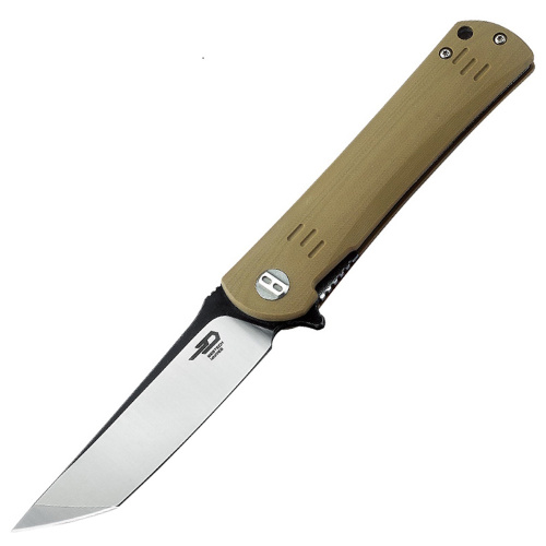 Складной нож Bestech Knives Kendo, сталь D2, рукоять G10, бежевый