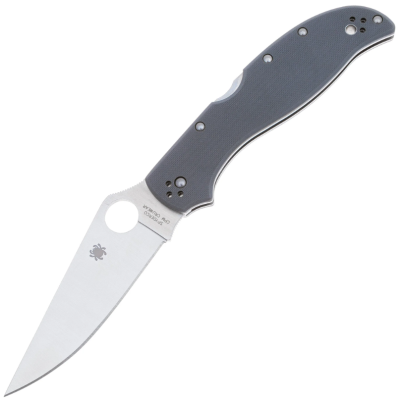 Складной нож Spyderco Stretch 2 XL, сталь Cru-Wear, рукоять G10 серый