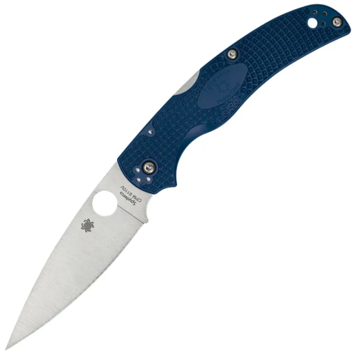Складной нож Spyderco Native Chief, сталь S110V, рукоять FRN синий