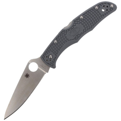 Складной нож Spyderco Endura VG-10, рукоять Grey FRN