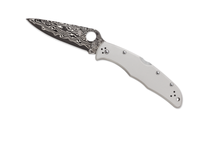 Складной нож Spyderco Endura 4 VG-10 в обкладах из дамаска