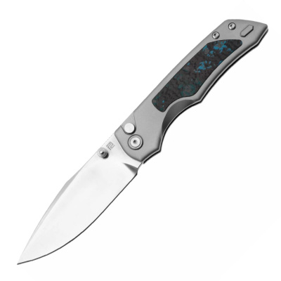 Складной нож Artisan Cutlery Wizard, сталь S90V, рукоять титан/карбон