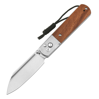 Складной нож Artisan Cutlery Holm, сталь AR-RPM9, рукоять сталь/дерево