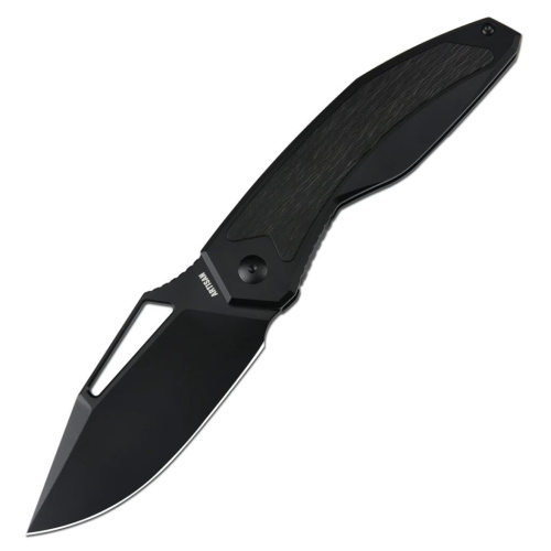 Складной нож Artisan Cutlery Fragarach, сталь S90V, рукоять титан/карбон, черный