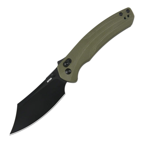 Складной нож Artisan Cutlery Simoon, сталь AR-RPM9, рукоять G10, зеленый/черный