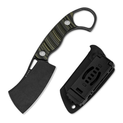 Нож Kizer Little Rhino, сталь D2, рукоять G10, оливковый