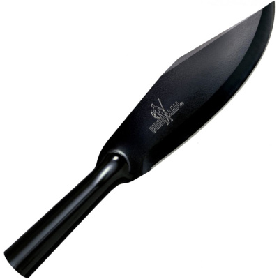 Нож с фиксированным клинком Cold Steel Bowie Blade Bushman, сталь SK5, рукоять сталь, черный